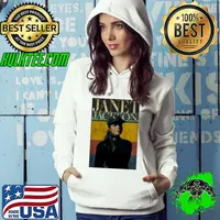 Janet Jackson 80s Vintage American singer songwriter actress and dancer T-Shirt Hoodie