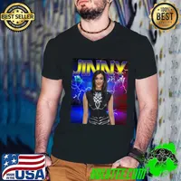 JINNY English retired professional wrestler T-Shirt Guys V Neck