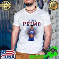 Joshua Primo Canadian professional basketball player for Los Angeles Clippers T-Shirt Guys V Neck