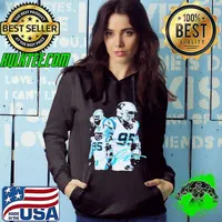 Kai Brown Derrick Brown Carolina Panthers signature s Hoodie