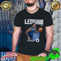 Kawhi Leonard American professional basketball Los Angeles C Premiere T-Shirt Guys V Neck