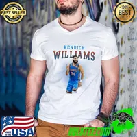 Kenrich Williams American professional basketball player for Oklahoma City Thunder T-Shirt Guys V Neck