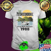 Lake Potowotominimac Mountain Sunset Great Outdoors T-Shirt Unisex