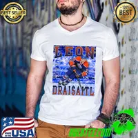 Leon Draisaitl German professional ice hockey centre and alternate captain for the Edmonton Oilers T-Shirt Guys V Neck