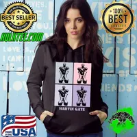 Marvin Gaye American singer songwriter and musician Big Boots Pop art T-Shirt Hoodie