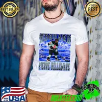 Pierre Edouard Bellemare French professional ice hockey player for the Seattle Kraken T-Shirt Guys V Neck