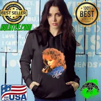 Reba Mcentire Faded 80S American country music singer and actress T-Shirt