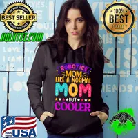 Robotics mom Like normal moms but cooler stars T-Shirt Hoodie