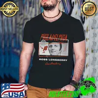 Ross Lonsberry Philadelphia Tones Canadian professional ice hockey left winger T-Shirt Guys V Neck