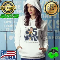 Sean Martin #05 West Virginia Mountaineers 2024 Signature Shirt Hoodie