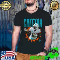 Tyreek Hill Peace American football wide receiver for the Miami Dolphins T-Shirt Guys V Neck