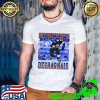 Vincent Desharnais Canadian professional ice hockey defenceman currently Edmonton Oilers T-Shirt Guys V Neck