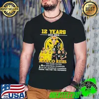 12 Years 2012-2024 Marco Reus 424 Game Played Thank You For The Memories Signature Shirt Guys V Neck