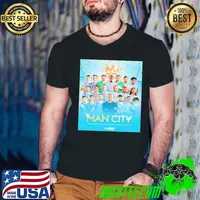 2023-2024 premier league champions are manchester city win 4th consecutive premier league title s Guys V Neck