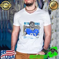 Aidan Hutchinson Football Tapestry 1 American football defensive end T-Shirt Guys V Neck
