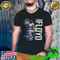 American football defensive end for the San Francisco 49ers leonard floyd football T-Shirt Guys V Neck