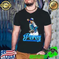 Best venezuelan-American professional baseball catcher salvador perez T-Shirt Guys V Neck