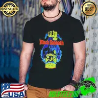Black Sabbath Decapitated Head Band Music Shirt Guys V Neck