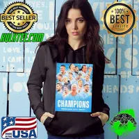 Congratulation Pep Guardiola With Manchester City Champions Premier League 2023-2024 Man City Champions 4 In A Row Shirt Hoodie