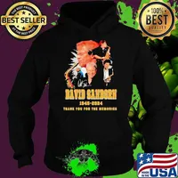 David Sanborn 1945-2024 Thank You For The Memories Signature s Hoodie