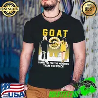 GOAT Lisa Bluder Thank You For The Memories Thank You Coach Shirt Guys V Neck