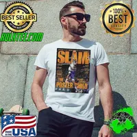 Iconic Dunk Moment Ant On The Cover Of Slam Online Orange Metal Poster Shirt Unisex