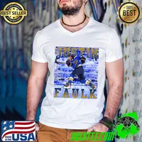 Justin Faulk American professional ice hockey defenseman T-Shirt Guys V Neck