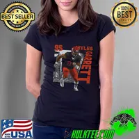 Myles Garrett Cleveland Player American football defensive end T-Shirt Ladies Tee