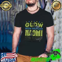 Naomi Glow With The Flow American professional wrestler dancer T-Shirt Guys V Neck