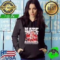 Nebraska NCAA Football Nate Boerkircher Hooded Shirt Hoodie