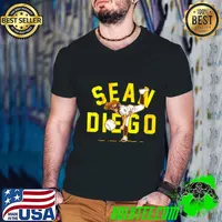 Nice sean manaea T-American professional baseball pitcher Shirt Guys V Neck