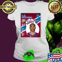 Russell Westbrook American professional basketball player LA Clippers T-Shirt Ladies tee