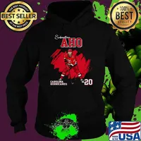 Sebastian Aho Finnish professional ice hockey player and alternate captain T-Shirt Hoodie