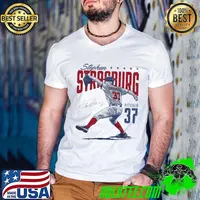 Stephen Strasburg St. Louis Stars American former professional baseball pitcher T-Shirt Guys V Neck