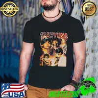 Taehyung Vintage South Korean singer songwriter member the boy band T-Shirt Guys V Neck