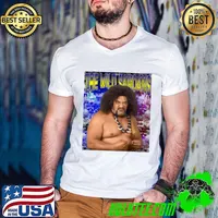 The Wild Samoans professional wrestling tag team of Afa Anoaʻi and Sika Anoaʻi T-Shirt Guys V Neck