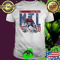 Carey Price Canadian professional ice hockey goaltender Montreal City T-Shirt