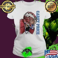 Carey Price Canadian professional ice hockey goaltender Montreal Sketch Ladies tee