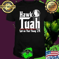 Hawk Tuah Spit on That Thang 24 T-Shirt