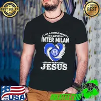 I Am A Simple Woman I Love Inter Milan And Believe In Jesus Shirt