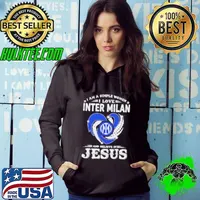 I Am A Simple Woman I Love Inter Milan And Believe In Jesus Hoodie