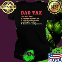 Official Dad tax portion of an item a dad is entitiled to when he buys I Keep My Dad Jokes Ladies tee