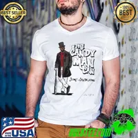 The Candy Man Can Jeimer Candelario Guys V Neck