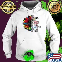 They Whispered to Her You Cannot Withstand The Storm She Whispered Sunflower Leopard Hoodie