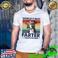 World's Best Farter I Mean Father Best Dog Ever Vintage shirt
