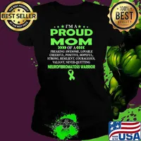 I'M Proud Mom Of A Freaking Awesome Lovable Neurofibromatosis Warrior s Ladies tee