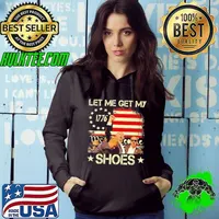 13Th Of July I'm Voting For Let Me Get My Shoes Trump USa Flag Hoodie