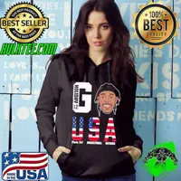 2024 Paris Olympics Jrue Holiday 12 Go Team USA Basketball Cartoon Hoodie