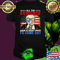 All Evidence Is About To Come Out Donald Trump Sunglasses American Flag Unisex