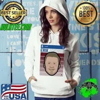 American ice hockey defenseman erik johnson fade Hoodie